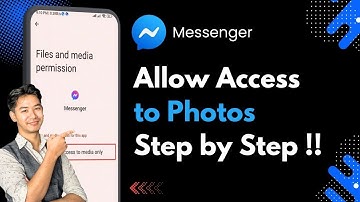 How To Allow Messenger Access To Photos !