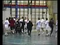 Indoor soccer fight