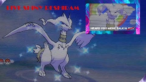 ♤A Second Chance♤ BEAUTIFUL LIVE SHINY RESHIRAM ON OMEGA RUBY