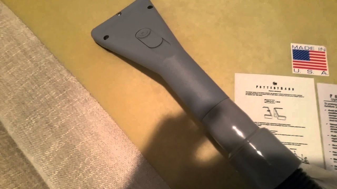 Rotovac Sheardry Upholstery Tool on Linen, Saiger's Steam Clean, Grand