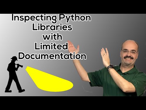 Inspecting Python Libraries with Limited Documentation