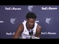 Jaren Jackson Jr. | Memphis Grizzlies 2024 Media Day