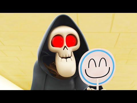 reaper-sam-is-happy-|-spookiz-|-funny-cartoons-for-children