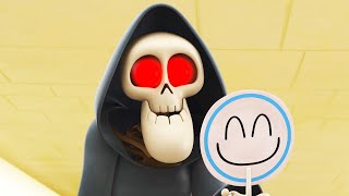 Reaper Sam is Happy | Spookiz | Funny cartoons for children