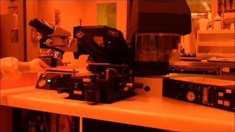 ABM Mask Aligner (MA-03) tutorial