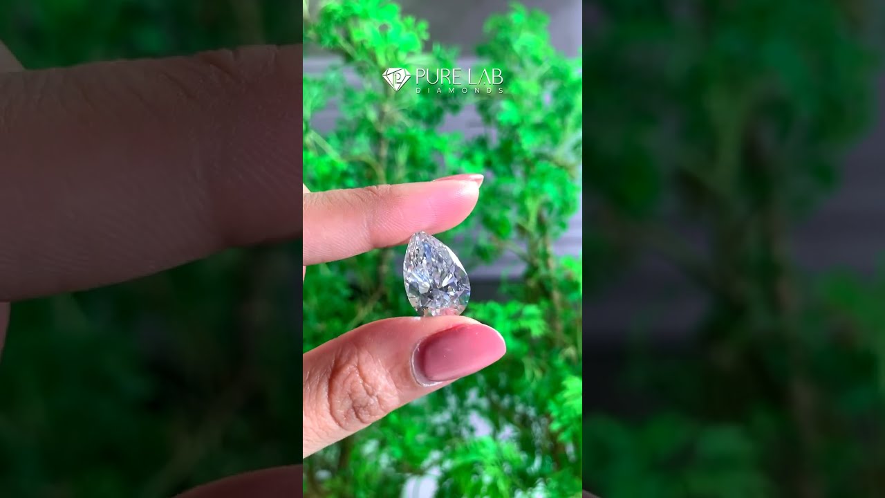 11 Carat Pear Cut Diamond