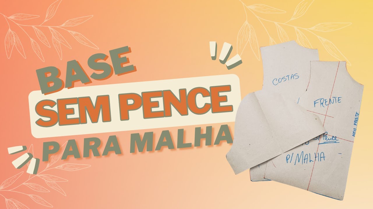 BASE CORPO SEM PENCE PARA MALHA