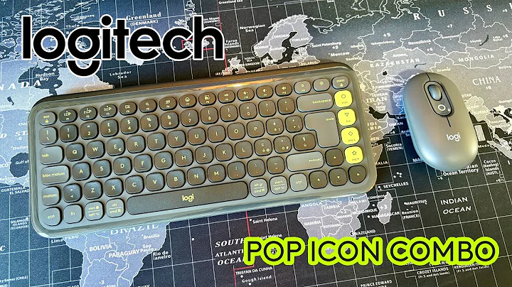 logitech Pop Icon Combo - Compact and Stylish Mechanical Keyboard and Mouse