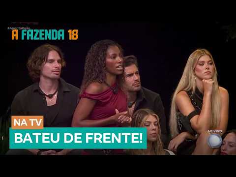 Tina calls Murilo a ‘liar’ and trades accusations with the model | A Fazenda 18