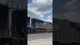 Ic 1036 U0026 Ic 1029 Lead An Unusual A49191 At Wolfs Crossing train railroad canadiannational