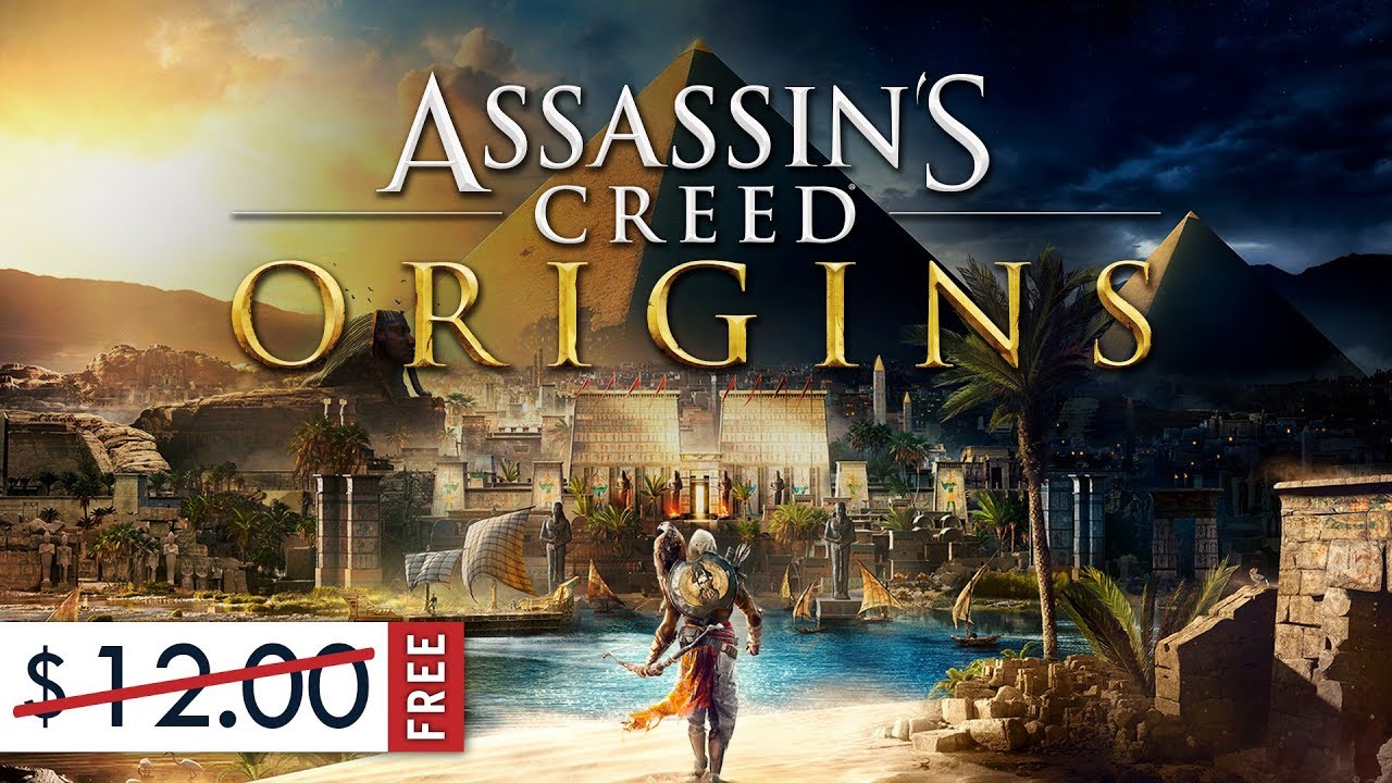 Assassin's Creed Origins Gameplay. Free this weekend in Uplay
