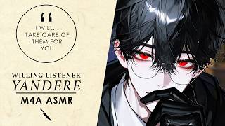 [M4A] You Asked Your Yandere to Kill For You.. He Agreed (Willing Listener)(Possessive)