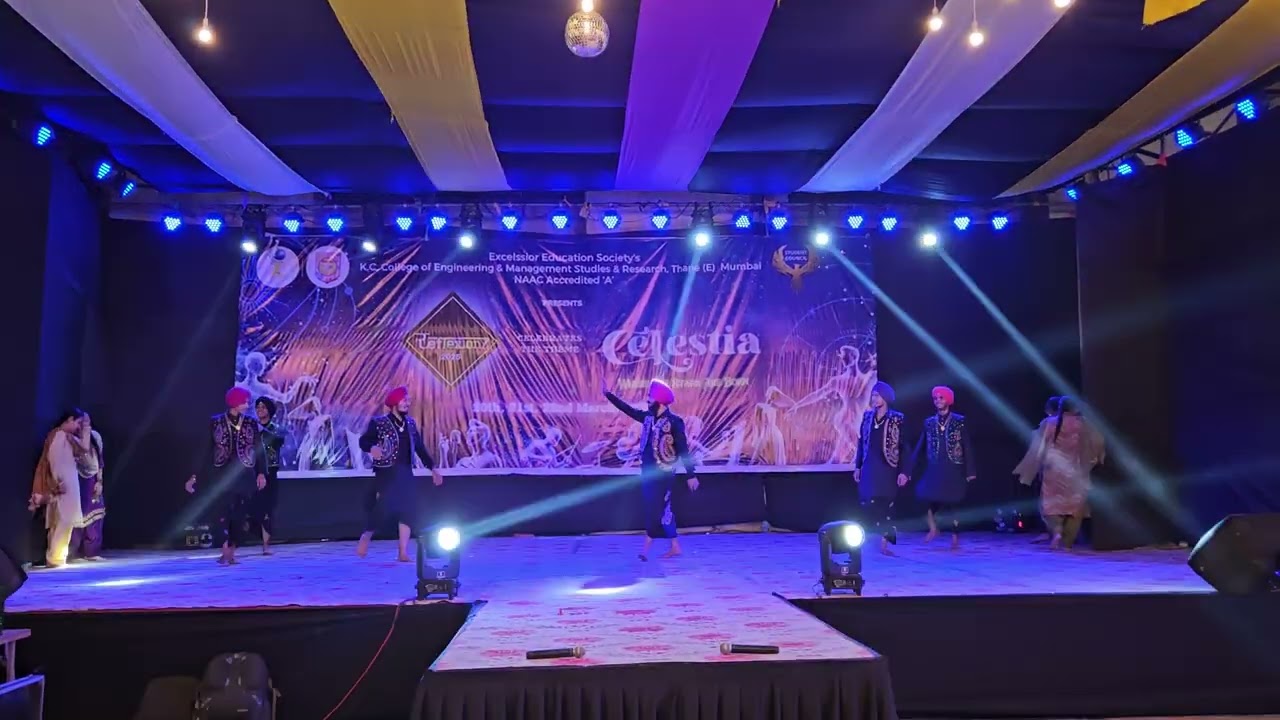 Bhangra performance♥️: kc college of engineering Thane