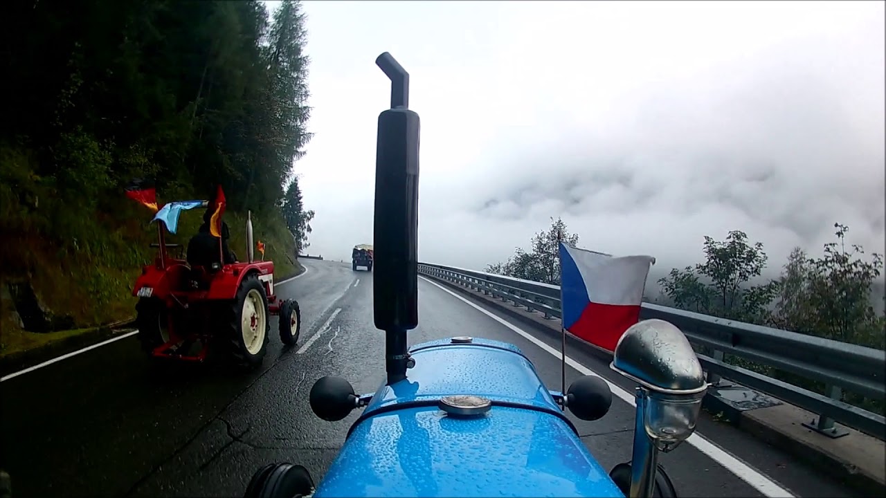 ZETOR 25 na GROSSGLOCKNER 2017 - Oldtimer Traktor WM