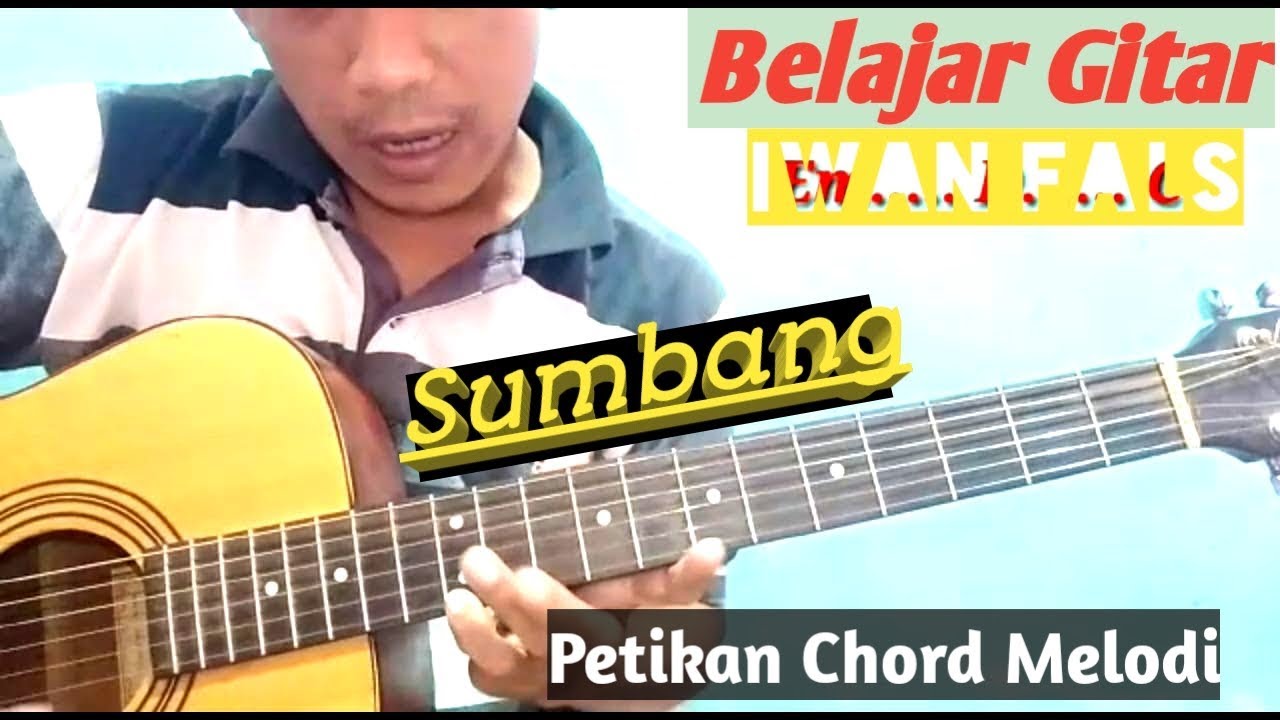 (Tutorial Gitar) Sumbang - IWAN FALS || Lengkap Dengan Chord Gitar