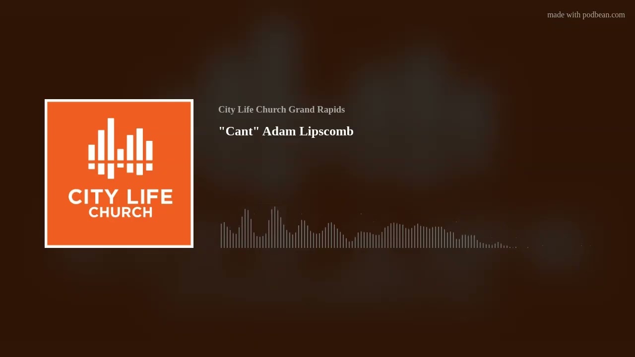 "Cant" Adam Lipscomb