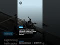 Helicopter-Induced Lightning Causes Dramatic Mid-Air Emergency