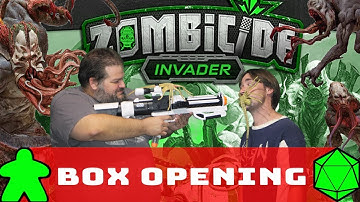 Zombicide Invader Box Opening
