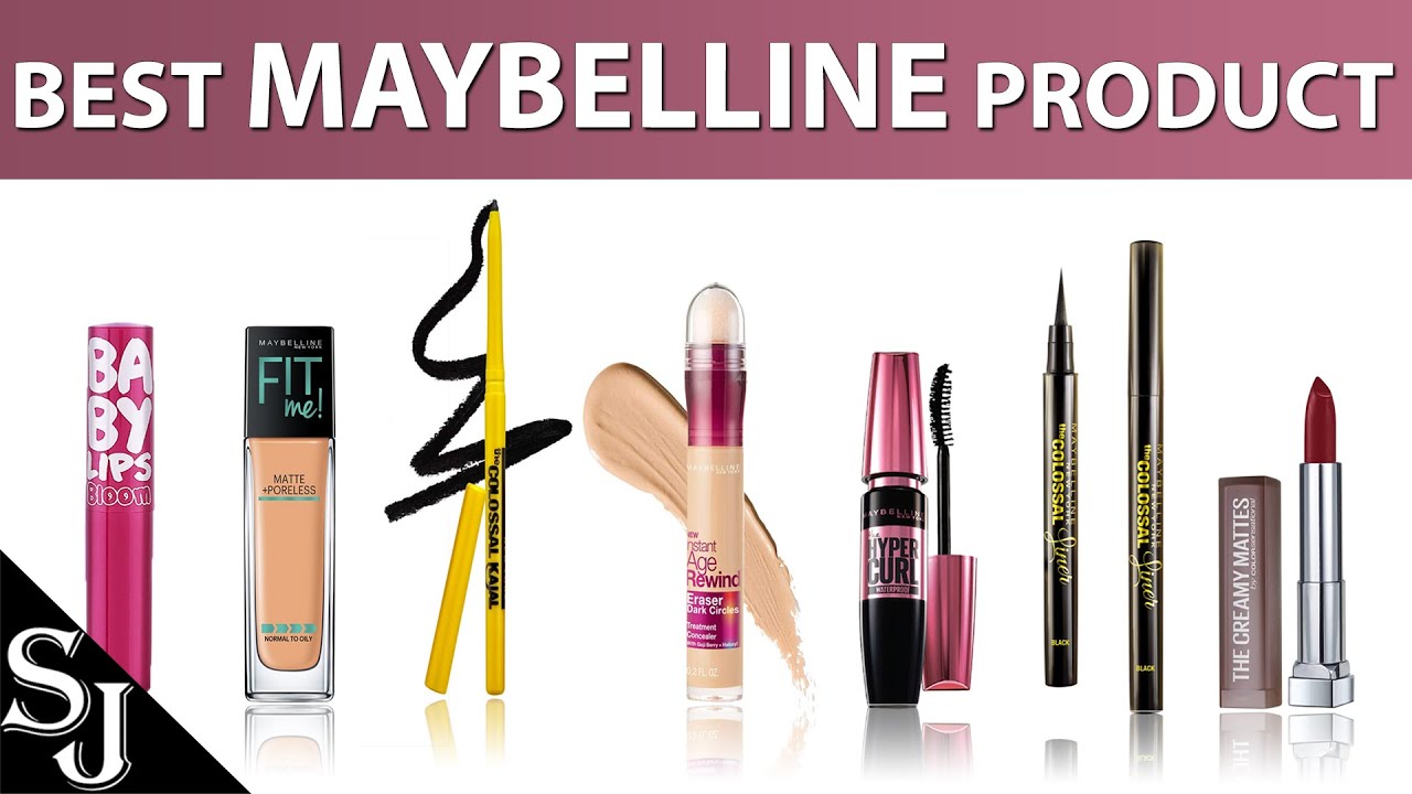 10 Maybelline Products in India 2021 Best Maybelline cosmetics