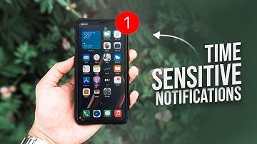 How to Disable Time Sensitive Notifications on iPhone