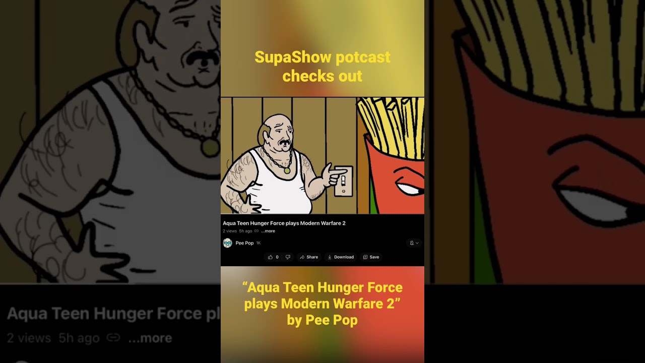 SupaShow potcast watches @peepop 