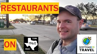 Restaurant Scene on FM 1960 Houston