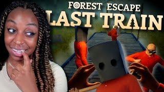 ESCAPING WITH SOME FELONS!! | Forest Escape: Last Train/ YAPYAP w/ Friends!