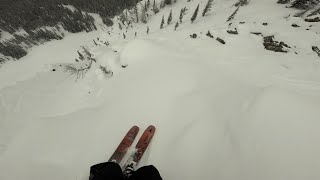 Scaring Myself At Kicking Horse