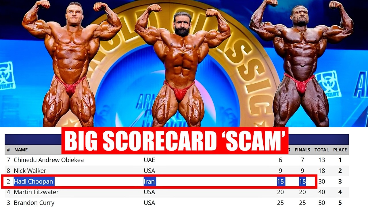 BIGGEST SCAM IN IFBB SCORECARD | PERFECT SCORING EVERYWHERE