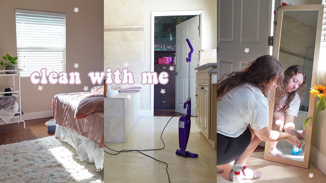 Clean With Me ♡ | relaxing + cleaning motivation - YouTube