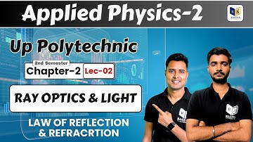 Applied Physics-2 : Bteup | Chapter-2, Lec-2 | Up Polytechnic 2nd Semester New Batch#racevasemester