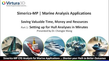 Simerics-MP Marine Vehicle Simulation - Sneak Peek