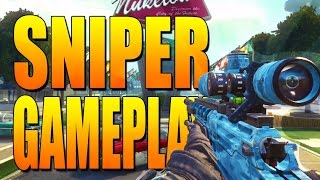 Call of Duty Black Ops 2 quick scoping v bots!!