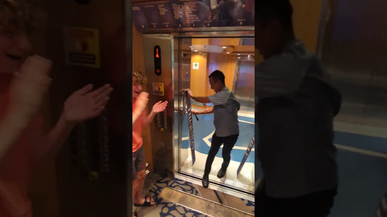 Liberty of the Seas elevator change 
