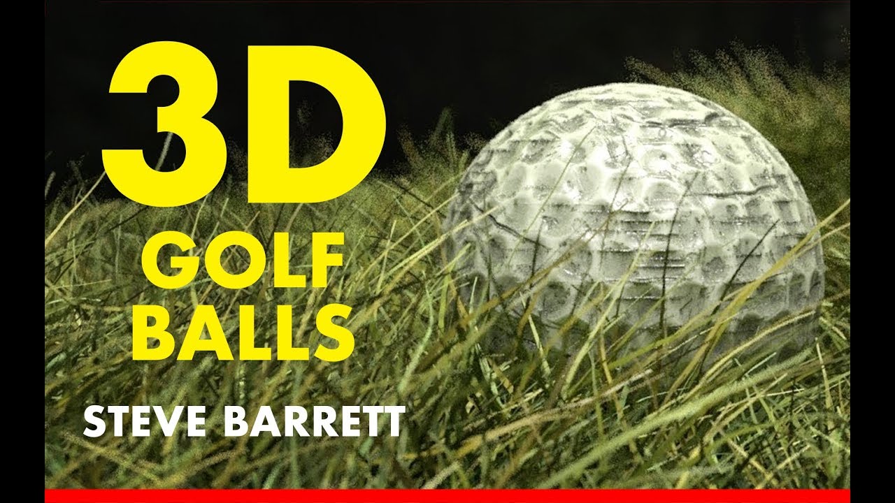 MODO: One Minute Golf Ball - 3D Procedural Hard Surface Modeling & Photorealism