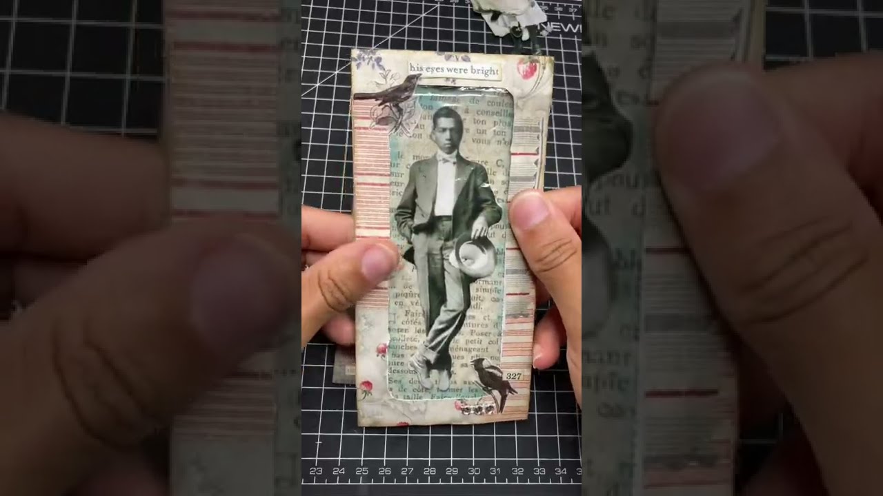 Repurposing Mail Envelopes Into Specimen Cards #DiyCrafts #repurpose #junkjournal