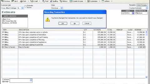 03 01 Estimates   Change Orders   Sales Orders