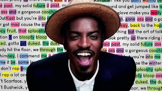 André 3000 On Doyathing Rhymes Highlighted
