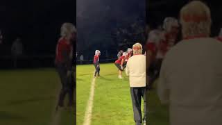 Abby Thomas running ball vs Willow Grove 11-1-2021