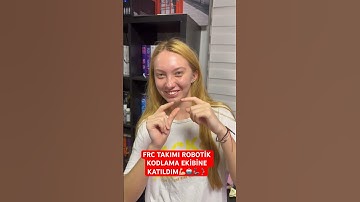 FRC Robotik Kodlama Ekibine Katılmak İster misiniz? #shorts #robotikkodlama #lgs #yks #yarışma #ekip