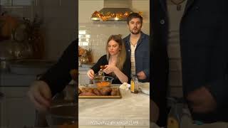 Lud Being a Supportive Boyfriend While QT Makes Thanksgiving Dinner 🥧🦃 #shorts