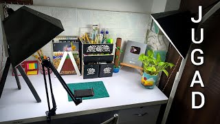 I Made My Studio 7 Diys Tripod, Studio Lights, Organizer & More...