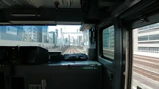 ［東京まで真ん中］E531系カツK411編成東海道線前面展望 上野（JJ01）～品川（JT03）（終点）