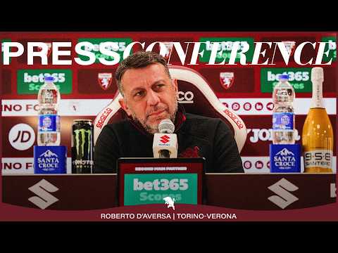 Vigilia di Torino Verona: D'Aversa in conferenza