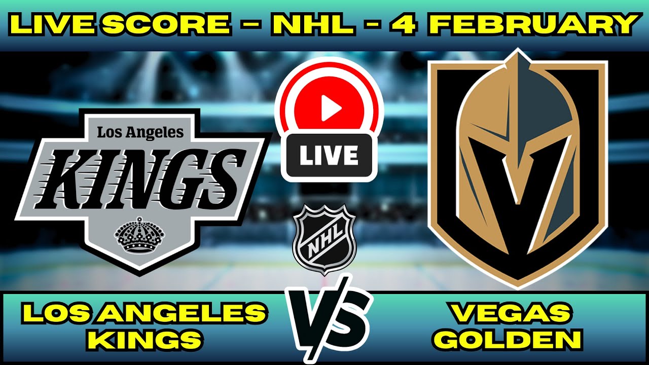 🔴 LIVE: LA Kings at Vegas Golden Knights | NHL 2026 Scoreboard | Feb 5 | Pacific Division Rivalry