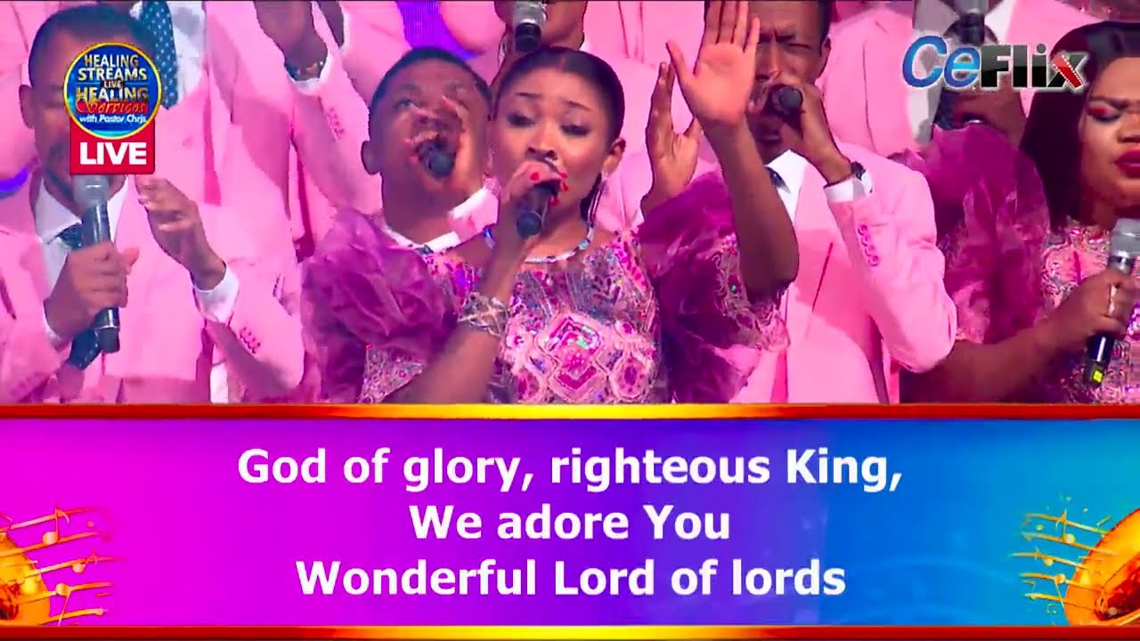 MOST WORTHY KING OF KINGS BY MAYA AND LOVEWORLD SINGERS HSLHS 9 WITH PASTOR CHRIS