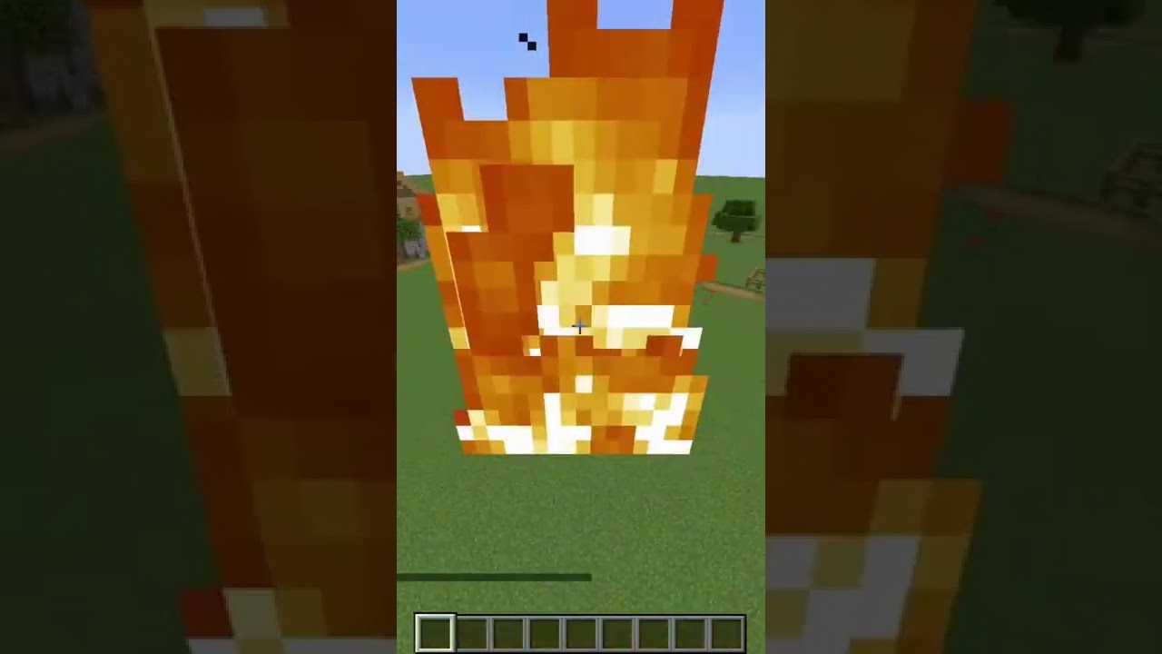 Comment faire une explosion super puissante dans Minecraft ? #Shorts