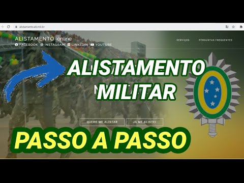 Vídeo: Como Fazer Check-out No Cartório De Registro E Alistamento Militar