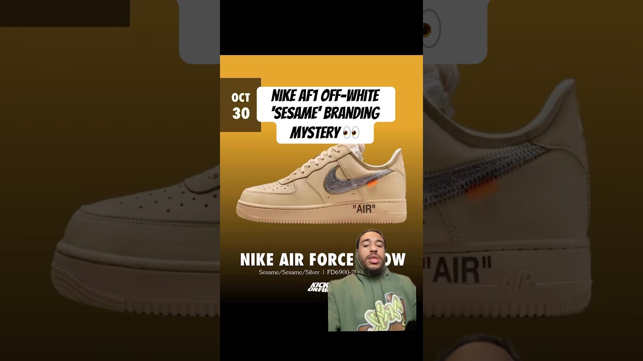Nike AF1 Off-White “Sesame” — Will It Say VAA ?👟 