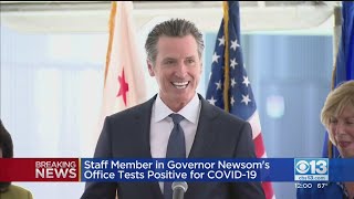 Member Of Gov. Newsom’s Staff Tests Positive For Covid